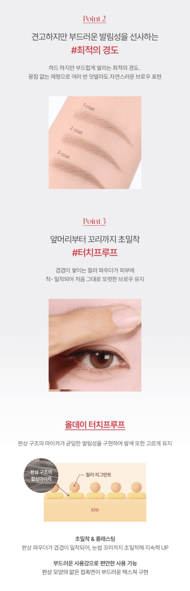 WAKEMAKE Natural Hard Brow Pencil 1+1 Set