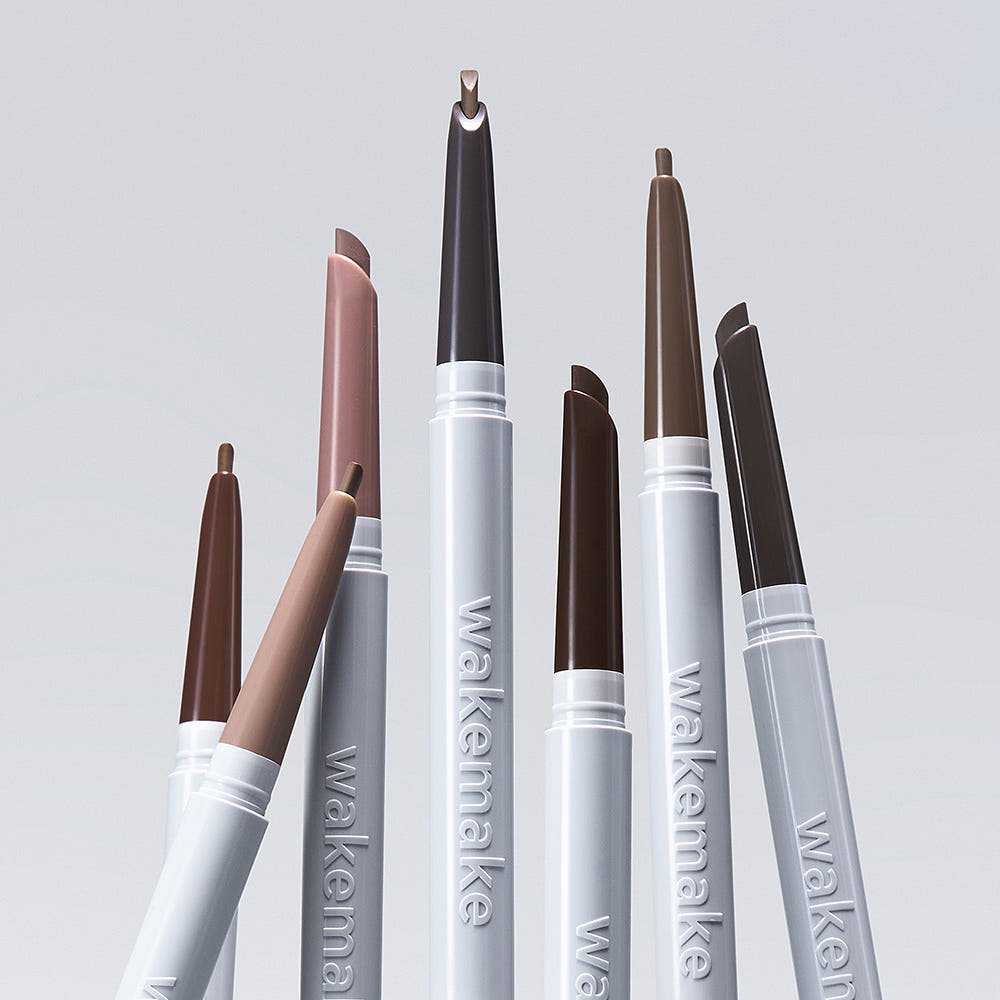 WAKEMAKE Natural Hard Brow Pencil 1+1 Set