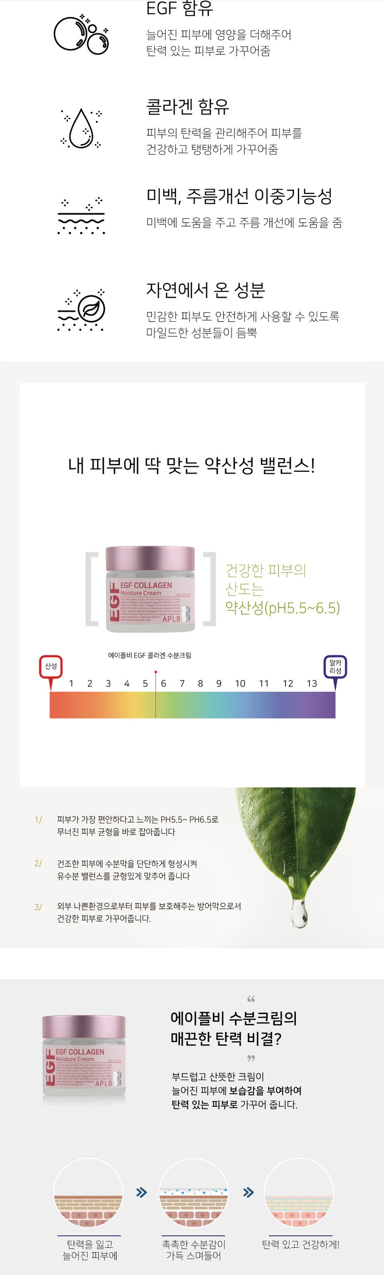 APLB EGF Collagen Moisture Cream 70ml (2)
