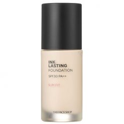 THE FACE SHOP Ink Lasting Foundation Slim Fit Bright Cream Beige V103 SPF30 PA++ 30ml