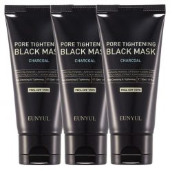 EUNYUL Pore Tightening Black Mask Peel Off Type Charcoal 50ml x 3ea