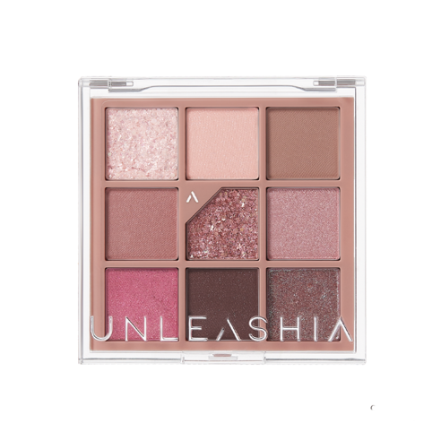 UNLEASHIA Glitterpedia Eye Palette All of Dusty Rose N5 7.6g