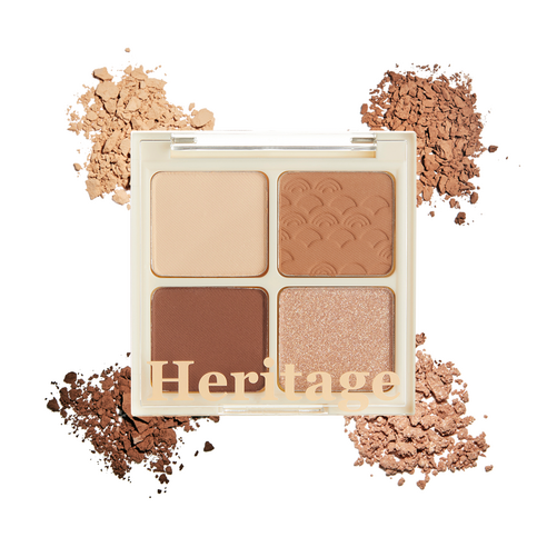 MERZY The Heritage Shadow Palette Amber Lotus no01 8g