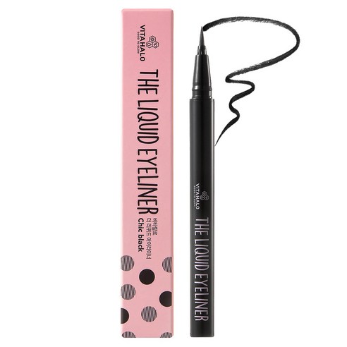 VITAHALO The Liquid Eyeliner Secret Black 0.55g