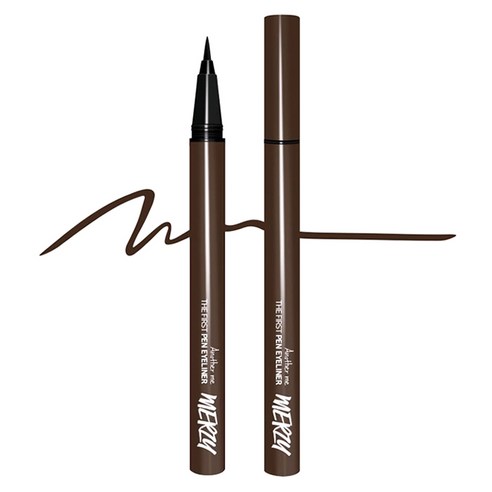 MERZY The First Pen Eyeliner Brownie P2 0.5g
