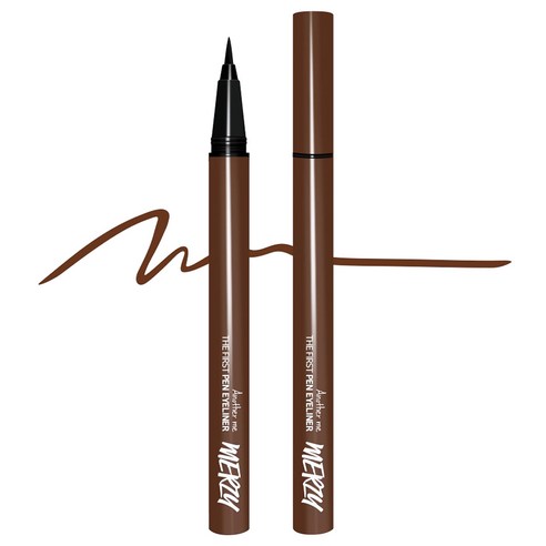 MERZY The First Pen Eyeliner Coffee Bun P3 0.5g