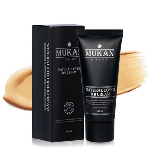 MUKAN Homme Natural Cover BB Cream 50ml