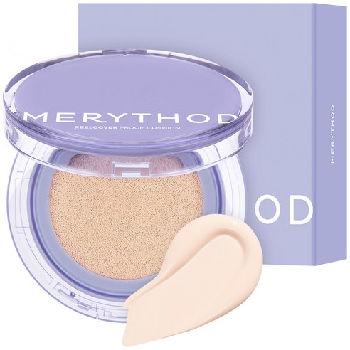 MERYTHOD Reel Cover Proof Cushion Foundation Natural Beige 02 11g + Refill 11g