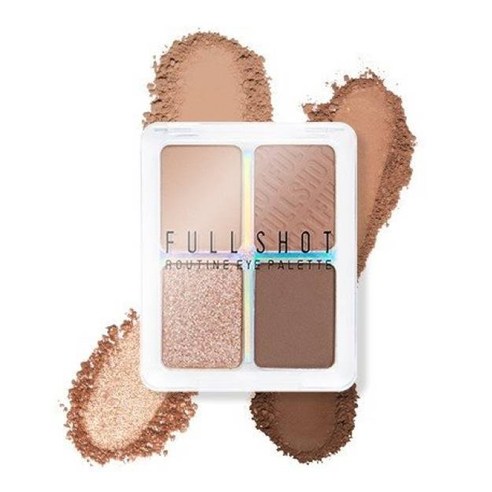 APIEU Full Shot Routine Eye Palette Stubborn Teddy 03 7.2g