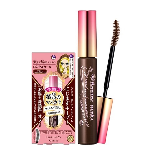 KISSME Heroine Make Long & Curl Mascara Advanced Film Brown 02 6g