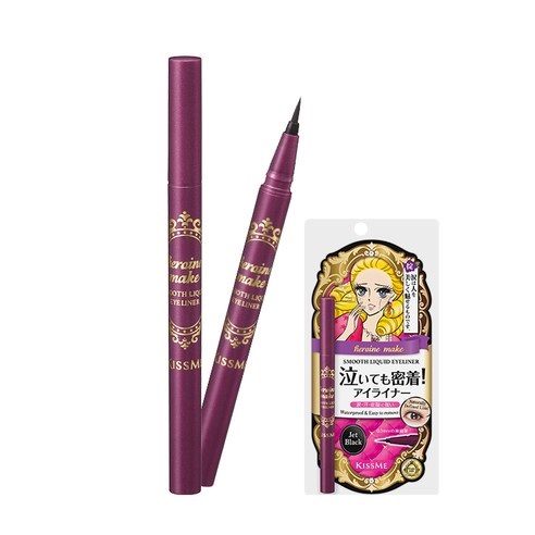 KISSME Heroine Make Smooth Luquid Eyeliner Deep Black 01 N 0.4ml