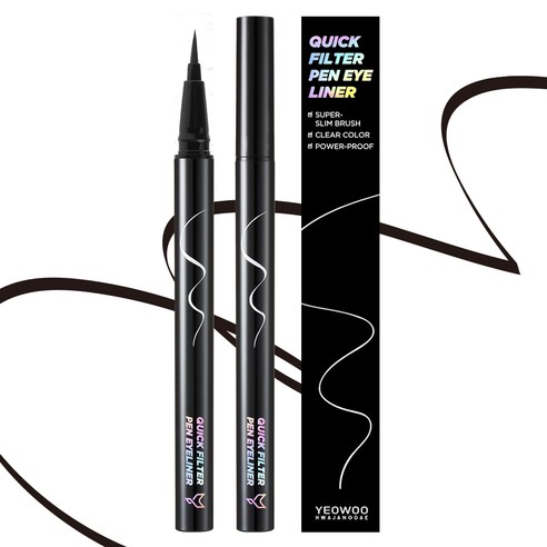 YEOWOO HWAJANGDAE Quick Filter Pen Eye Liner Blackpresso P1 0.5g