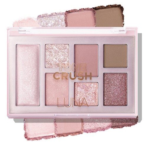 LUNA Tone Crush Eye Shadow Palette Cozy Mauve 03 9.9g