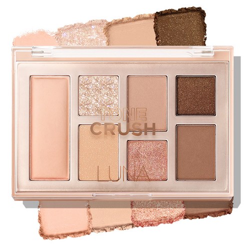 LUNA Tone Crush Eye Shadow Palette Sunburst Sand 01 9.9g