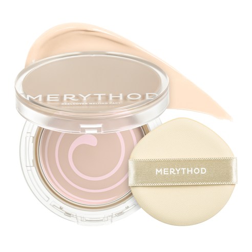 MERYTHOD Real Cover Melting Foundation Pact Pure Ivory 01 11g 1