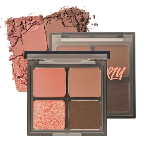 MERZY Mood Fit Shadow Palette Joyful Coral S2 8g