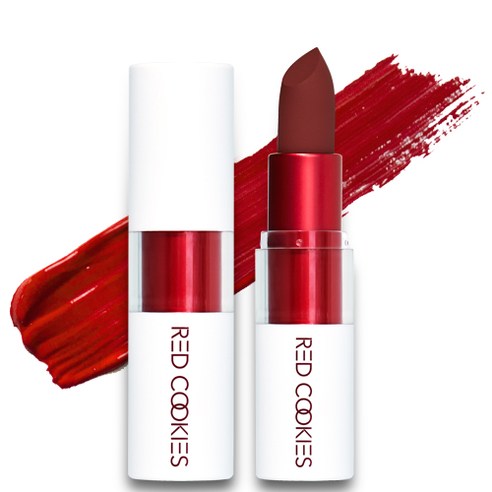 RED COOKIES Marshmallow Powder Lipstick Scarlet Laurent A2 3.5g