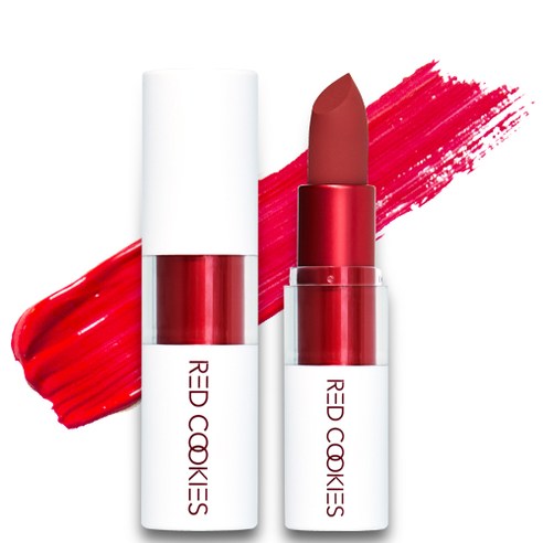 RED COOKIES Marshmallow Powder Lipstick Twenteen Red A1 3.5g