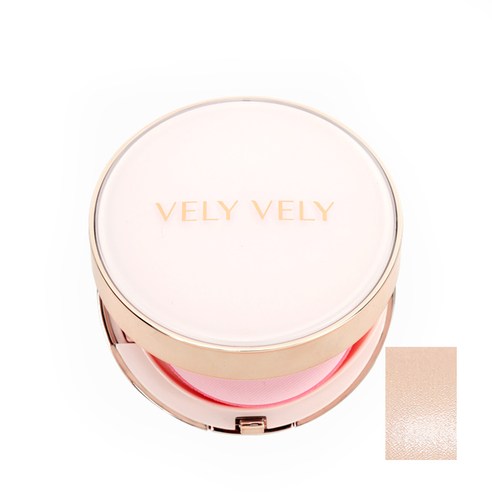 VELY VELY Aura Glow Cushion Light no21 SPF 50+ PA+++ 17g + Refill 17g