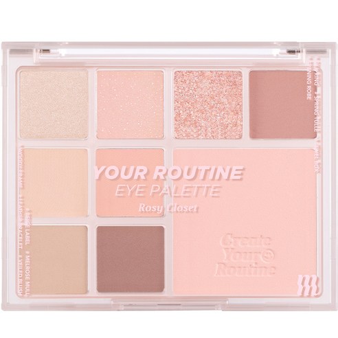 MERZY Your Routine Eye Palette Rosy Closet 03 12.3g