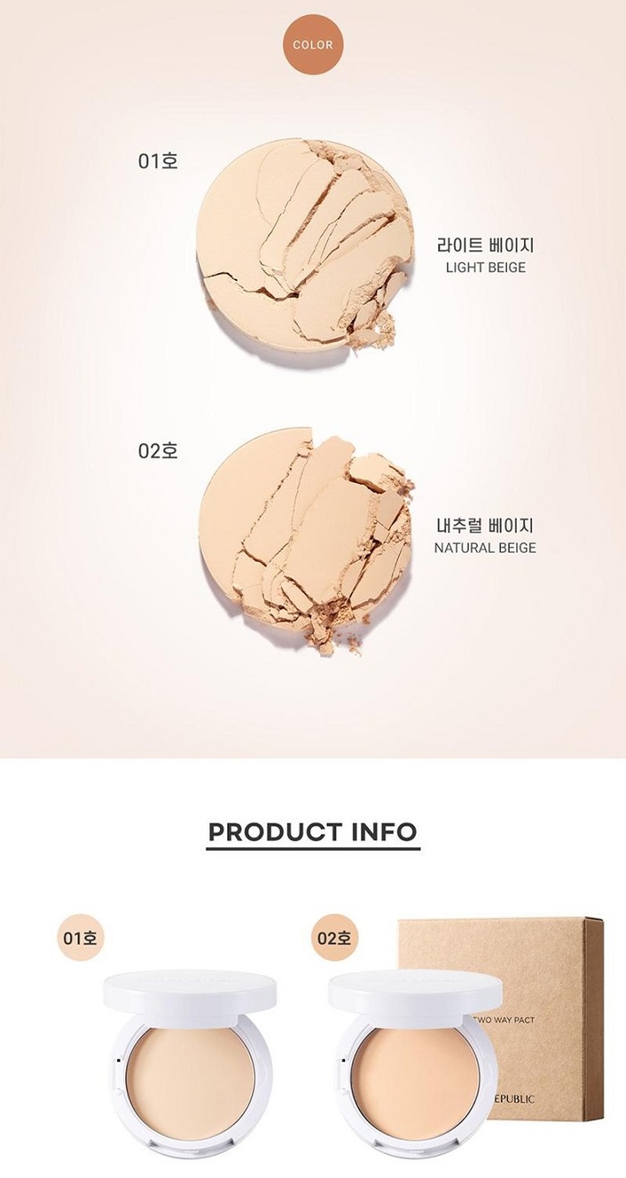 NATURE REPUBLIC Nature Origin Cover Two Way Pact