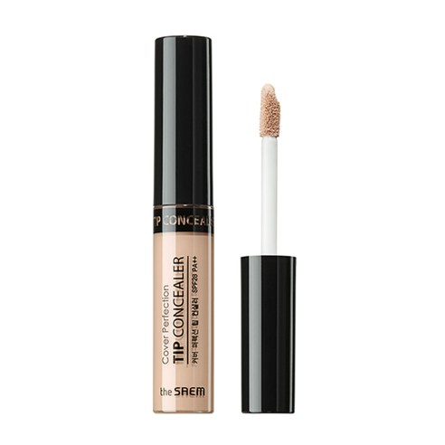 THE SAEM Cover Perfection Tip Concealer Middle Beige 1.75 SPF28 PA++ 6.5g