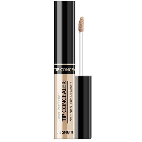 THE SAEM Cover Perfection Tip Concealer Natural Beige SPF28 PA++ 6.5g
