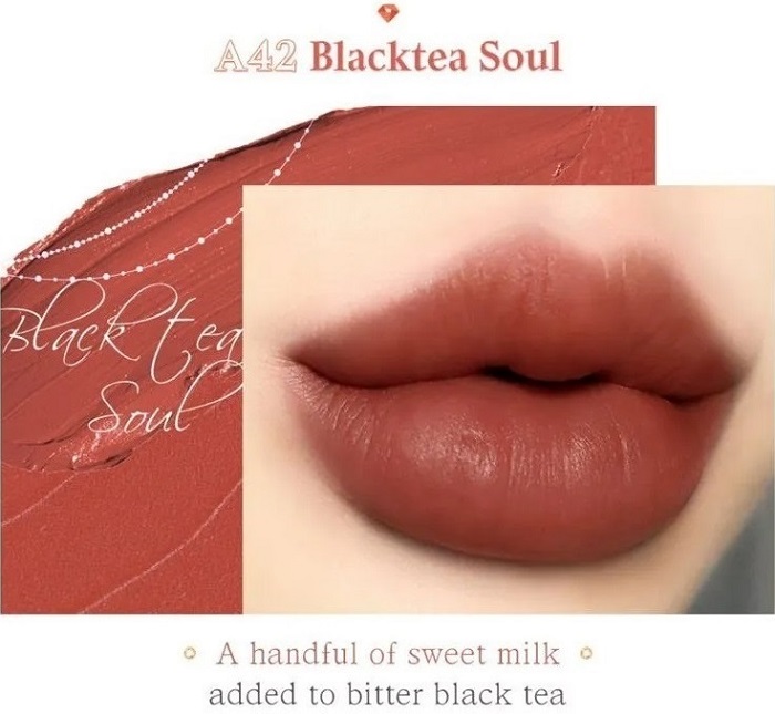 BLACK ROUGE Air Fit Velvet Tint Season 8 Black Tea Soul A42
