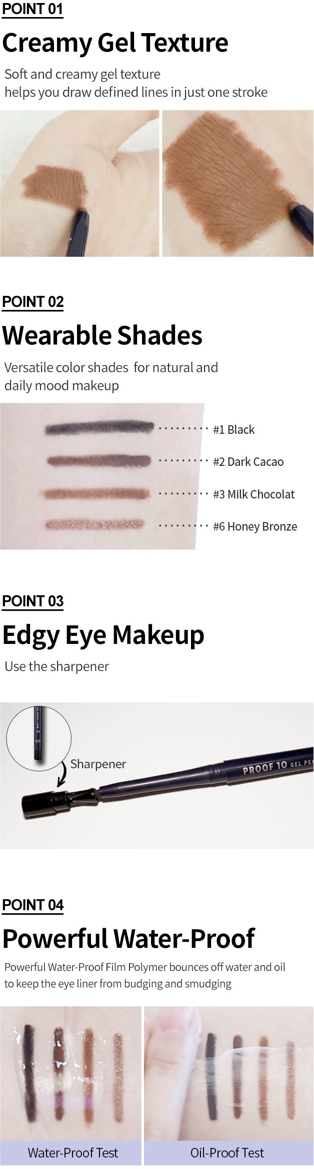 ETUDE Proof 10 Gel Pencil Liner 1
