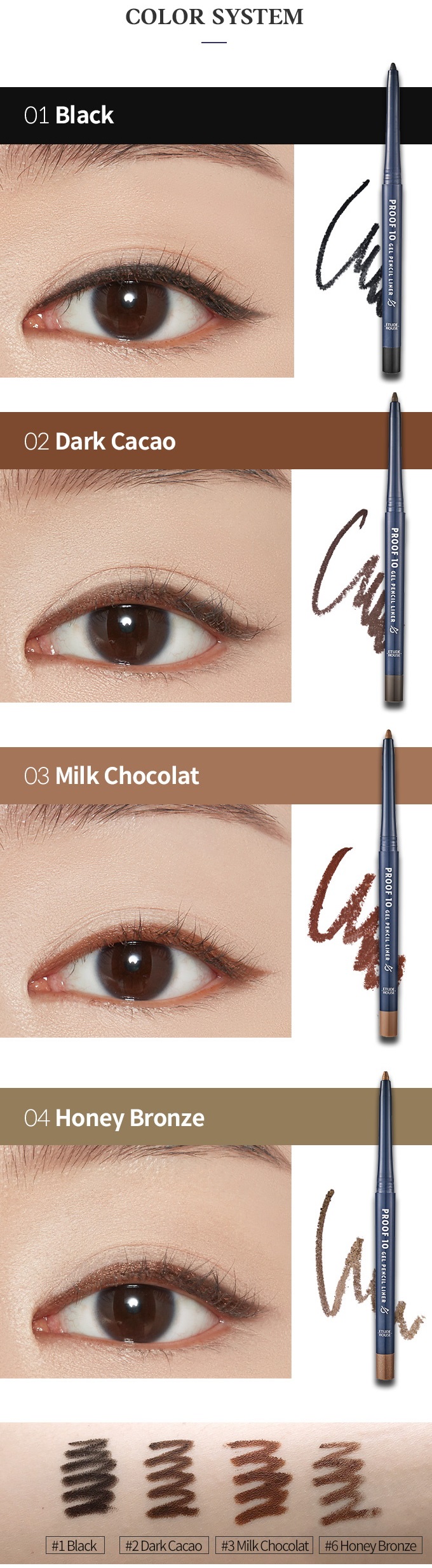ETUDE Proof 10 Gel Pencil Liner