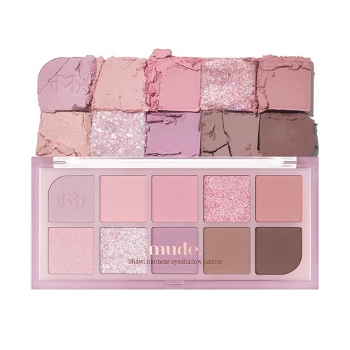 MUDE Shawl Moment Eyeshadow Palette Lilac Moment 04 7g