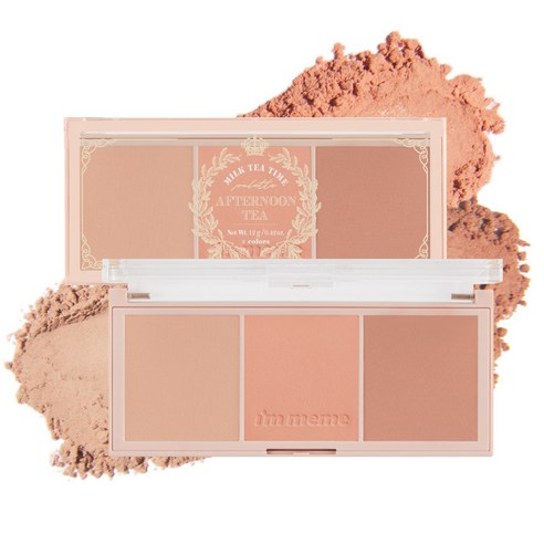 I'M MEME I'M Afternoon Tea Blusher Palette Milk Tea Time 04 11.4g