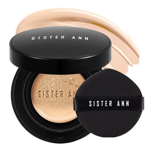 SISTER ANN Smart Fit Cover Cushion Light Beige no21 SPF50+ PA+++ 15g