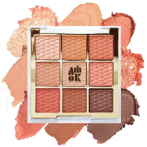 AMOK Soft Clay Beam Eye Shadow Orange Flower 11 9.9g