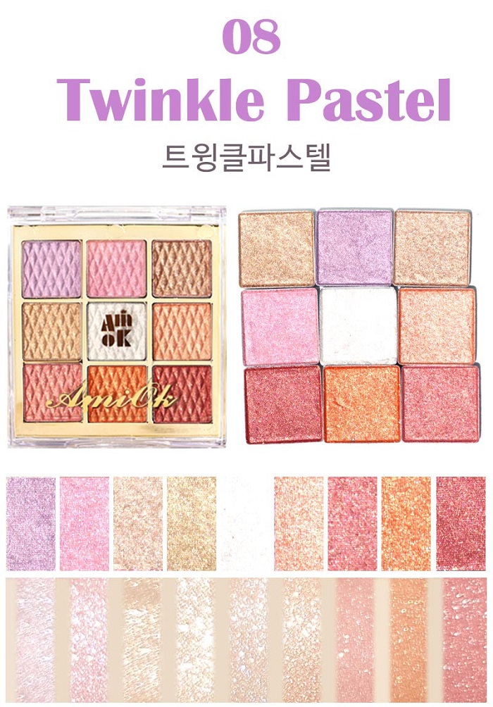 AMOK Soft Clay Beam Eye Shadow Twinkle Pastel 08