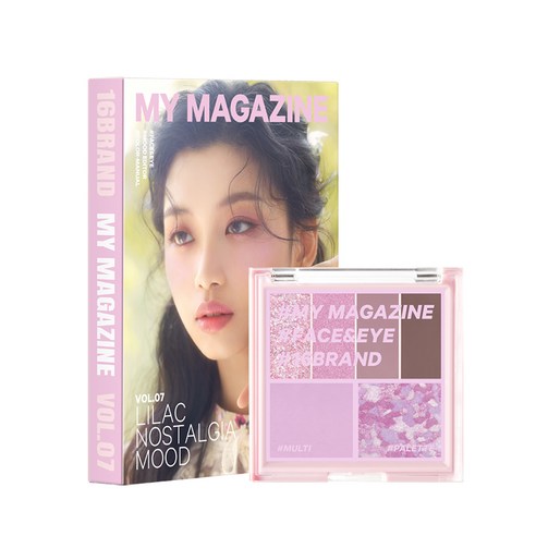 16BRAND My Magazine Lilac Nostalgia Mood 07 7.1g