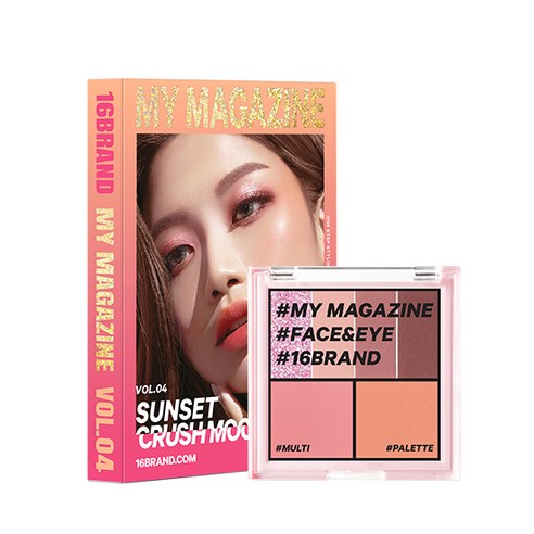 16BRAND My Magazine Sunset Crush Mood 04 7.1g