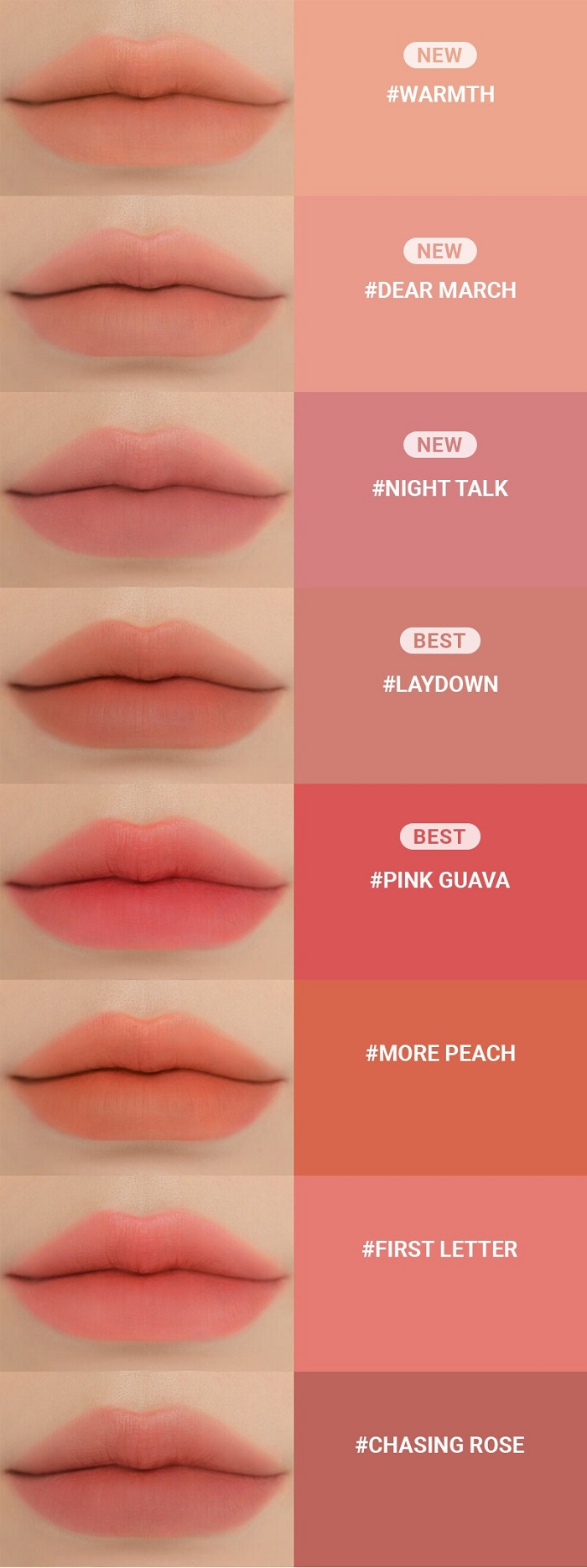 3CE Blur Water Tint Pink Guava 4.6g 1