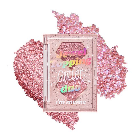 I'M MEME Jewel Topping Glitter Duo PInk Jewel 03 3g