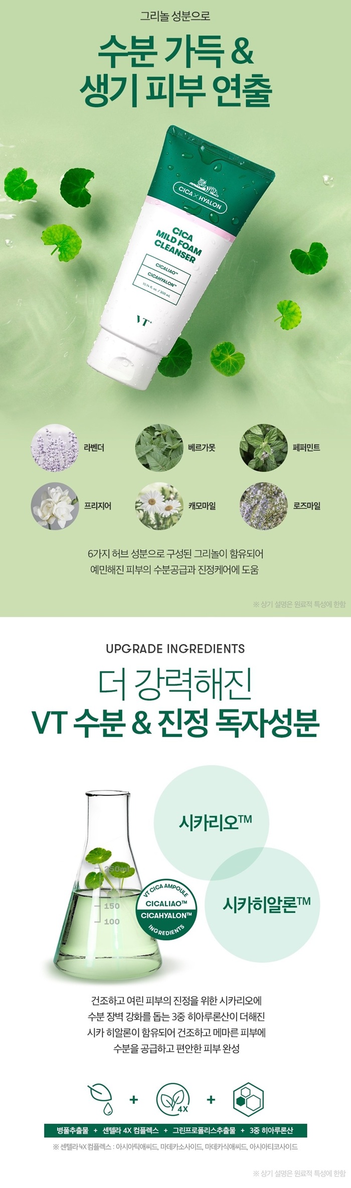 VT Cica Mild Foam Cleanser
