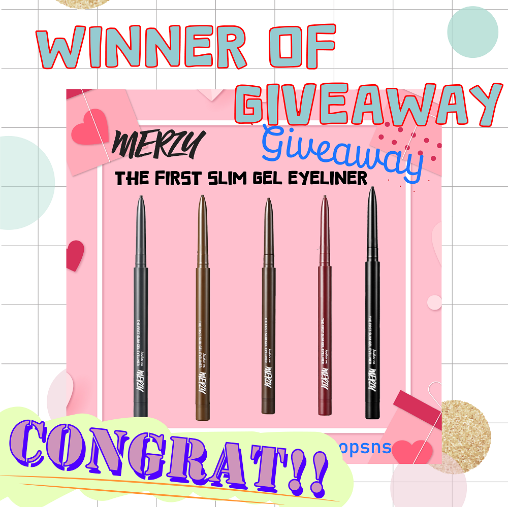 Winner of MERZY The First Slim Gel Eyeliner - 20231005