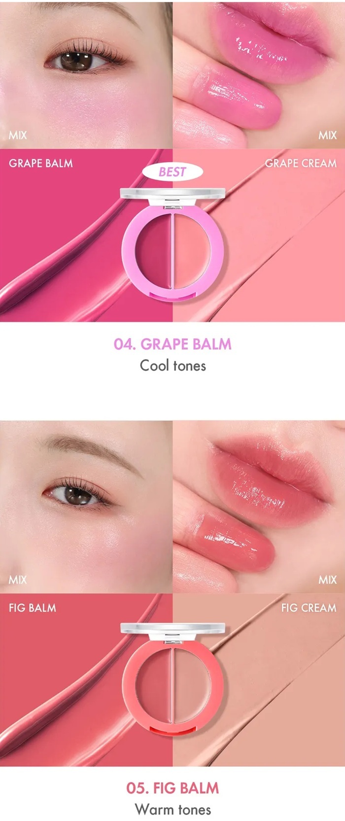 AMUSE Lip & Cheek Healthy Balm 2