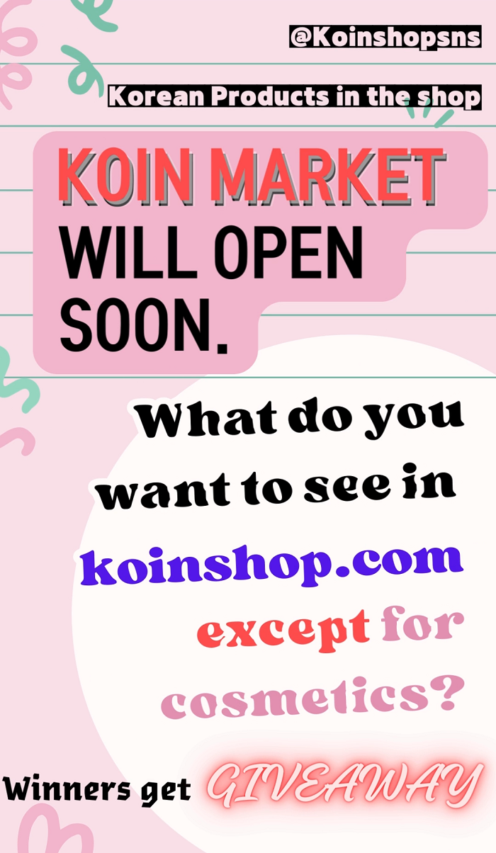 Koinshop: What Korean products are you interested in seeing? 2