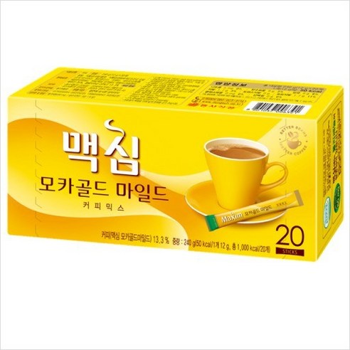 DONGSUH Maxim Mocha Gold Mild 12g 20ea