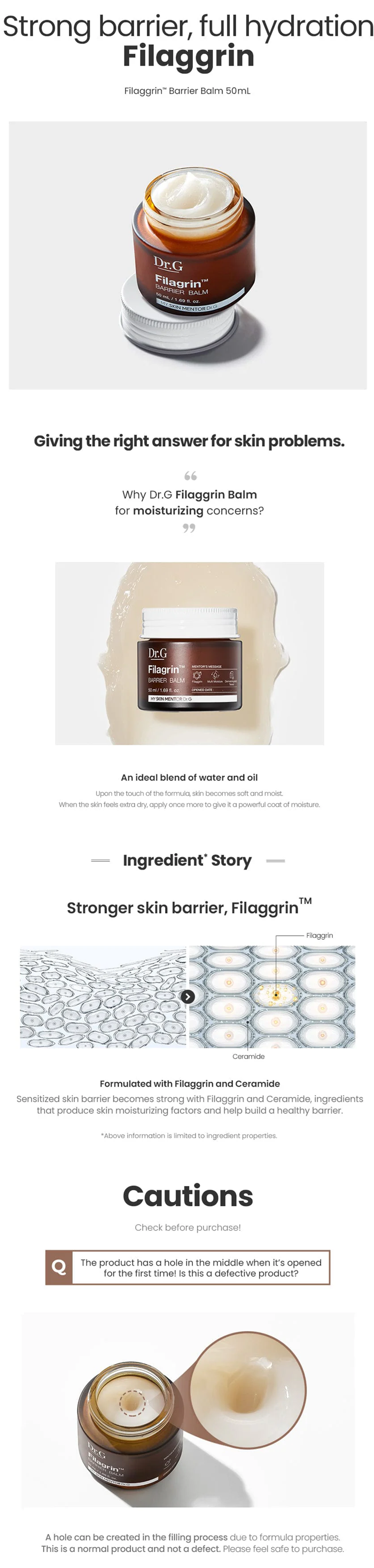 DR.G Filagrin Barrier Balm