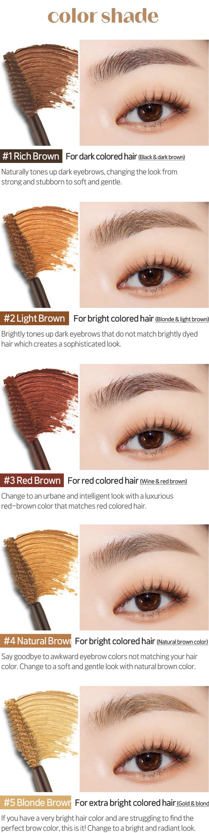 ETUDE Color My Brows 2