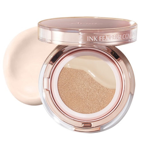 ARIUL Ink Feather Cover Lasting Cushion Vanilla 01 SPF50+ PA++++ 15g