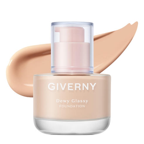 GIVERNY Dewy Glassy Foundation Medium Beige 23NW 30ml