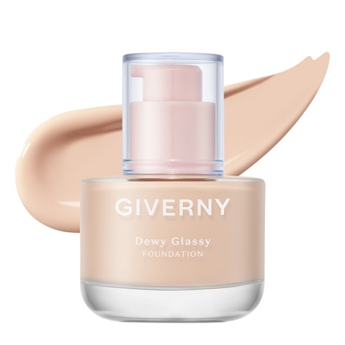 GIVERNY Dewy Glassy Foundation Pale Ivory 13NW 30ml