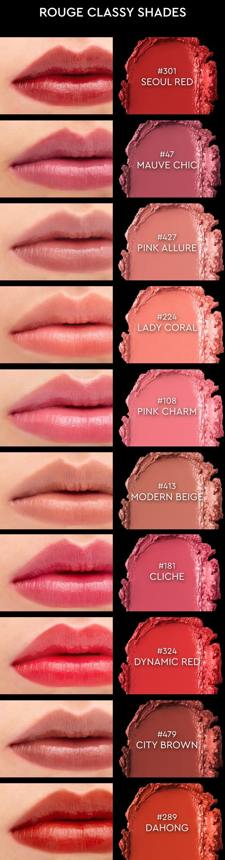 HERA Rouge Classy Lipstick